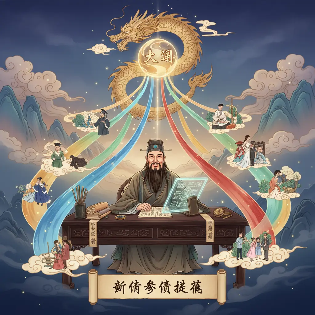 算命師傅推薦 - 大運