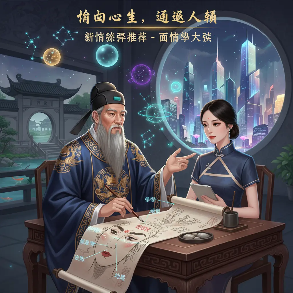 算命師傅推薦 - 面相學