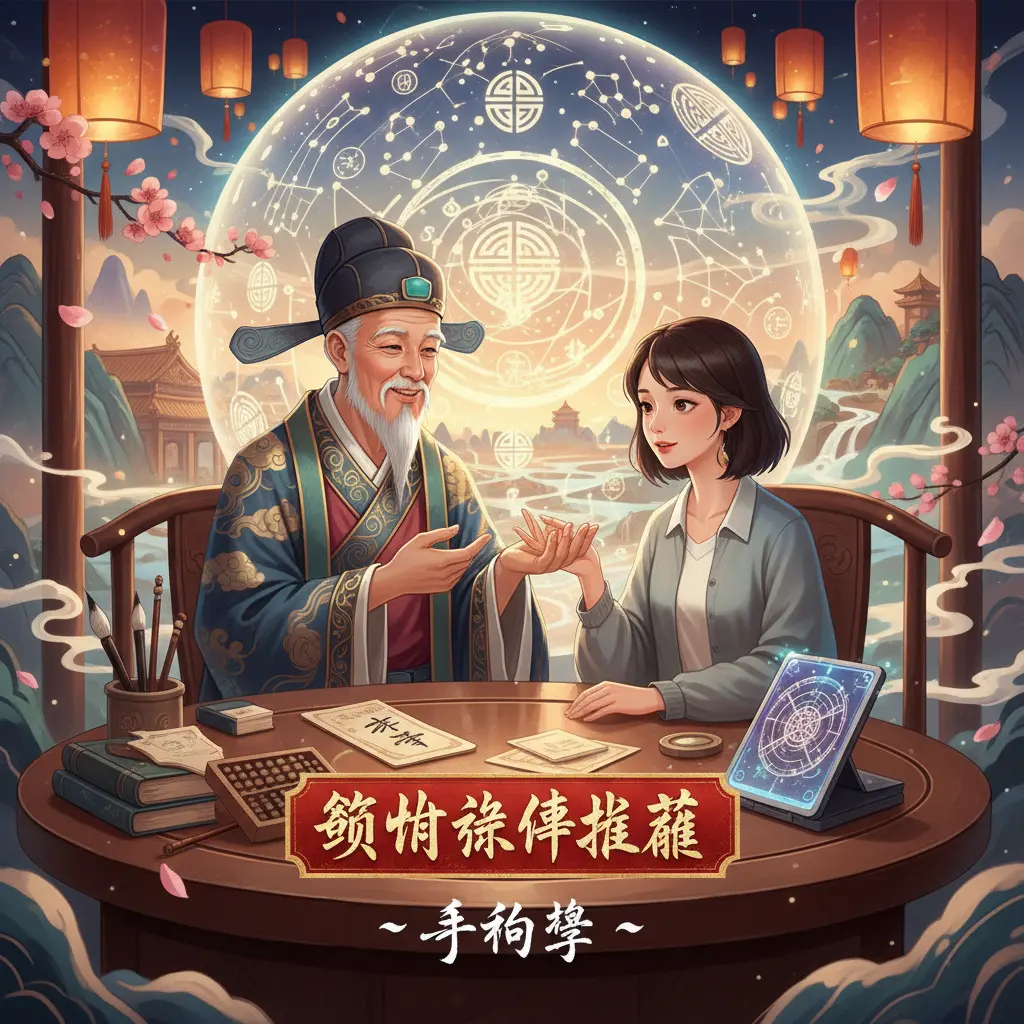 算命師傅推薦 - 手相學